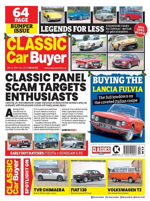 Title details for Classic Car Buyer by Kelsey Publishing Ltd - Available